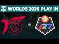 PSG Talon vs Rainbow7 - Worlds 2020 Play In Day 1 - PSG.T vs R7