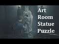 Resident Evil 2 Remake - Art Room Statue Puzzle