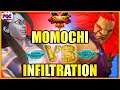 【SFV】 Momochi(Seth) VS Infiltration(Akuma)【スト5】 ももち（セス）VS 潜入（豪鬼）🔥FGC🔥