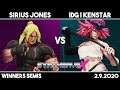 Sirius Jones (Ken) vs IDG | Kenstar (Poison/Birdie) | SFV Winners Semis | Synthwave X #19