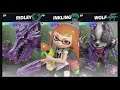 Super Smash Bros Ultimate Amiibo Fights – Request #14232 Ridley vs Inkling vs Wolf