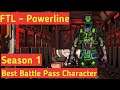 The Best Battle Pass Skin Season 1 New Order 2021 Gameplay FTL Powerline Character