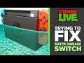 Trying to FIX Water Damage Nintendo Switch - LIVE STREAM