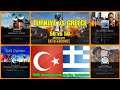 TURKEY vs GREECE PlayStation ps4 ps5 friendly events PUBG WARZONE Battlefield etc