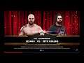 WWE 2K19 Seth Rollins VS Cesaro 1 VS 1 Match WWE 24/7 Title