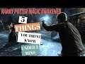 5 THINGS YOU DIDN'T KNOW | NEW HARRY POTTER GAME-HARRY POTTER MAGIC AWAKENED | UNDER 2 MINS