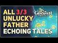 All 3 Unlucky Father Echoing Conch Locations Genshin Impact