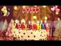 AYSUN Happy Birthday Song – Happy Birthday Aysun – Happy birthday to you
