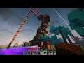Building a giant tree creature's leg on the Hexacon server ( Minecraft 1.16.3 SMP )