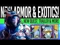 Destiny 2 | NEW EVENT QUESTS! Upgradable EXOTIC! New Armor, Community Event, Dawn Trailer, Weapon!