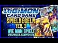 Digimon Card Game 2020 - Wie Man Spielt (Phasen, Kämpfen usw.) | Spielregeln Teil 2