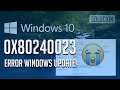 Error Windows Update 0x80240023 en Windows 10 - 「4 Soluciones!」2021