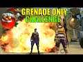 GRENADE ONLY CHALLENGE || RANKED || FREE FIRE