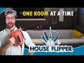 DARK MODERN BATHROOM 🥰! HOUSE FLIPPER! One Room at a Time! #short