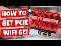 How To ADD Wifi 6E To Your PC For FASTER Internet Speeds Intel AX210S From Ziyituod