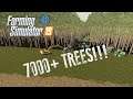 I planted 7000+ Trees !! | Farm Simulator 19