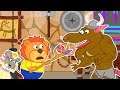 Lion Family Rat's Lair #6. Escape from the Lair of Monster | Cartoon for Kids