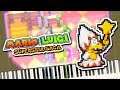 Mario & Luigi Superstar Saga - Chateau de Chucklehuck Theme Piano Tutorial Synthesia