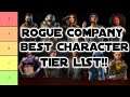 NEW*ROGUE COMPANY SEASON ONE TIER LIST!!! RANKING CHARACTERS (Best TO WORST)