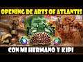 OPENING EN DIRECTO! ARTS OF ATLANTIS CON MI HERMANO Y KIPI - DUEL LINKS