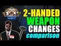 PATH OF EXILE HARVEST: 2-HANDED WEAPON CHANGES & COMPARISON