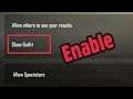 BGMI & Pubg Mobile | Find & Enable Disable Show Outfit Settings in Pubg Basic Settings