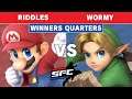 Smash Fight Club 212 - Riddles (Mario) Vs. LSG | Wormy (Young Link) Winners Quarters - Smash Ultmate