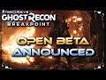 Tom Clancy's Ghost Recon Breakpoint Open Beta Announced | Release Date | New Missions | PvP |