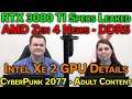 Zen 3 & RDNA2 Launch Dates — RTX 3080 TI Specs — Cyberpunk 2077 — Intel Xe 2 GPU — RTS 05-02-20