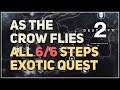 All Steps As The Crow Flies Destiny 2 (Hawkmoon Exotic)