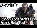 Assassin's Creed Valhalla PS5 vs Xbox Series X|S Frame Rate Comparison