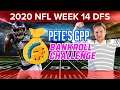 BANKROLL CHALLENGE BUILD SHOW - DRAFTKINGS NFL WEEK 14 SINGLE ENTRY STRATEGY w/ COLIN DREW