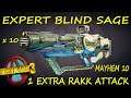 BL3 - NEW - Expert Blind Sage - Shock - Cryo - Grant's 1 Extra Rakk Attack   Mayhem 10