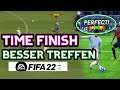 FIFA 22 TIME FINISH BESSER TREFFEN 🔥 FUT 22 Tutorial besserer Abschluss FIFA22