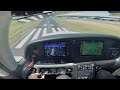 FULL Flight in the Cirrus SR20 | Challenging Touch & Gos | POV Camera