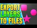 How to Export Layers as Files in Photoshop CC (Save Layers as Images)