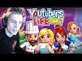 Learning to Become a Youtuber! - xQc Plays Youtubers Life OMG! | xQcOW