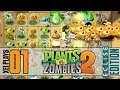 Let's Play Plants vs Zombies 2 (Blind) EP1 | Project: ECLISE Overhaul Mod
