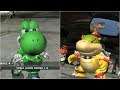Mario Strikers Charged - Yoshi vs Bowser Jr. - Wii Gameplay (4K60fps)