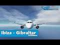 Microsoft Flight Simulator 2020 - Ibiza to Gibraltar | A320neo Full Flight