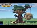 Minecraft Tutorial - How to Build a Tree House