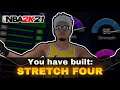 MY NEW STRETCH FOUR BUILD IS OVERPOWERED ON NBA 2K21 - BEST SHOOTING PF BUILD WITH 55+ BADGES