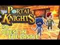 Portal Knights Gameplay #4 : QUEST IN THE CASTLE | 2 Player Co-op