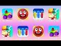 RACEMASTERS, Red Ball 5, Sort It 3D, Swamp Attack, Walkthrough (iOs, Android) | Power of Gameplay