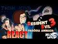 REACT - Resident Evil 3 Nemesis - Paródia Animada - Think Mind