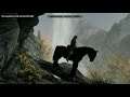 Relaxing walk with & without Shadowmere through Skyrim SE with Anniversary Update. (No Music)