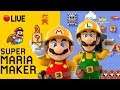 ⭐️Super Maria Maker⭐️ - Birthday Stream! 🎁 - 100 Mario Expert & Viewer Levels - #170