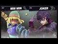 Super Smash Bros Ultimate Amiibo Fights – Min Min & Co #314 Min Min vs Joker