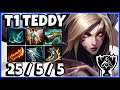 T1 Teddy Kaisa vs Twitch [ ADC ] Placements in EUW Patch 11.19 ✅
