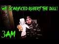 THE 3 AM CHALLENGE IN A HAUNTED ABANDONED PRISON & WE BROUGHT ROBERT THE HAUNTED DOLL!